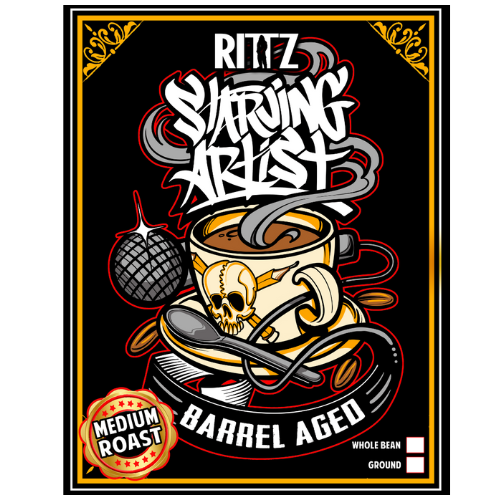 Rittz's Starving Artist Barrel Aged Coffee - ***Pre-order***